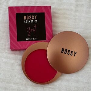 Bossy Cosmetics Grit Buttery Blush — Bright Pink